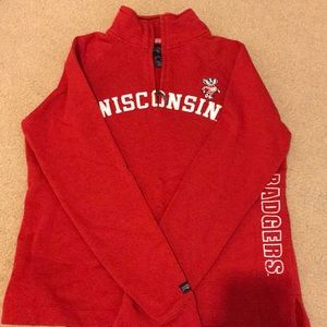 UW Madison Wisconsin badgers quarterzip